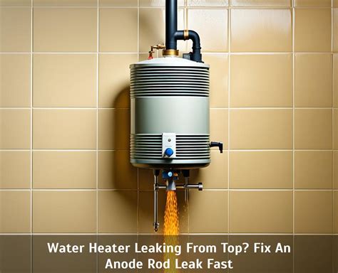 Hot Water Heater Leaking From Top Anode Cause and How to。